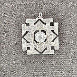 🔥 The Hobbit Extremely Rare Collectors Item Sterling Silver Arkenstone Pendant